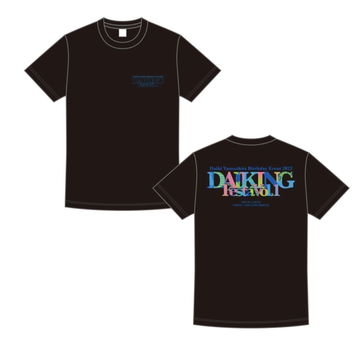 【DAIKING Festa Vol.1】Tシャツ